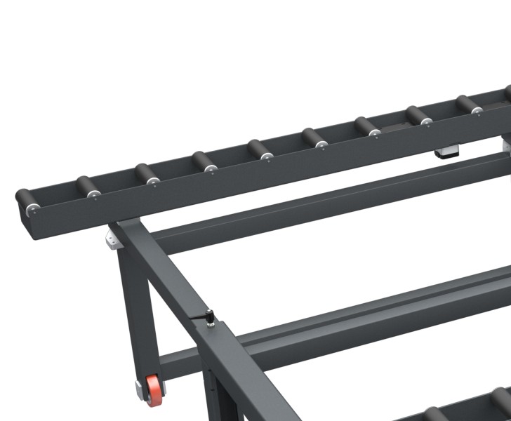 Aluminium Roll Bench Table à rouleaux Tekna